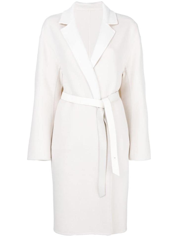 Loro Piana Cashmere Belted Coat - Neutrals