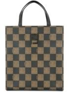 Fendi Pre-owned Check 2way Tote - Brown