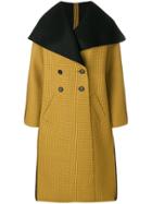Pringle Of Scotland Double-breasted Checked Coat - Brown