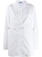 Prada Hook Fastening Shirt - White