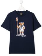 Ralph Lauren Kids Polo Bear T-shirt - Blue