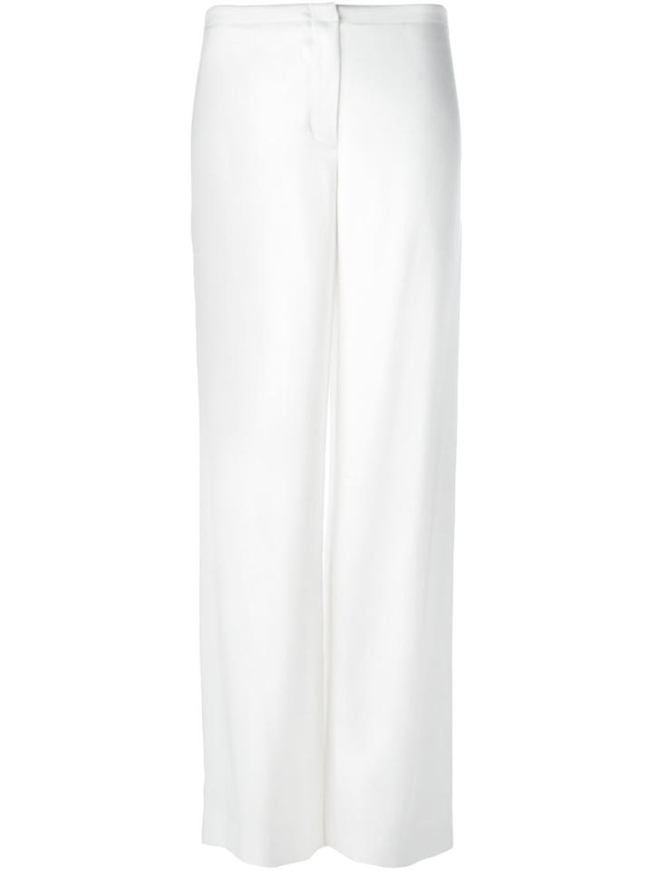 Helmut Lang Wide Leg Trousers - White