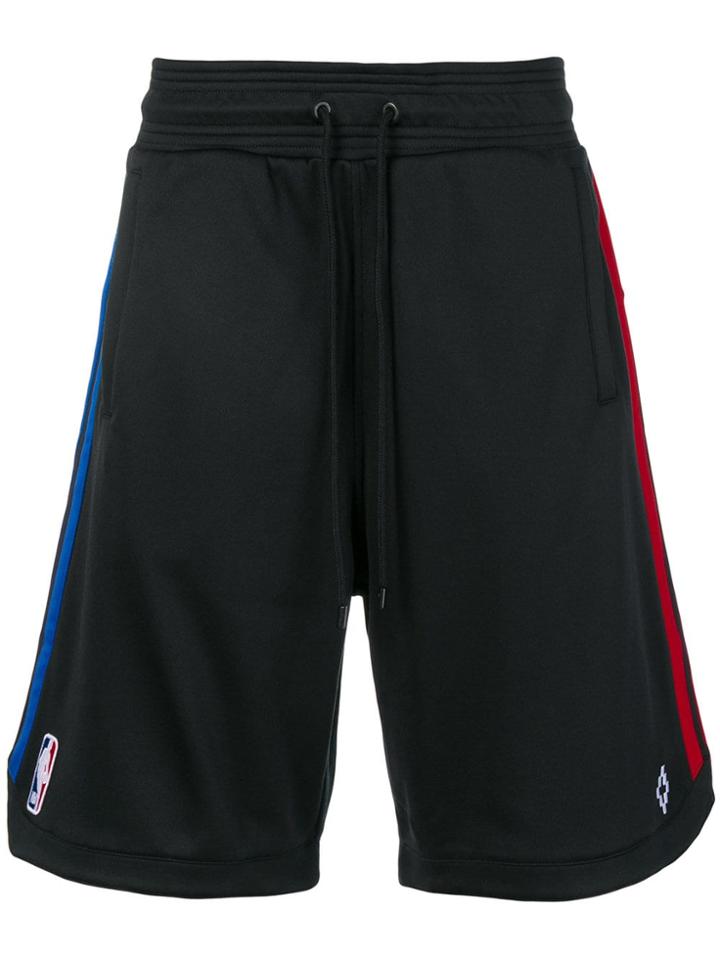 Marcelo Burlon County Of Milan Nba Track Shorts - Black