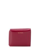 Acne Studios Trifold Card Wallet - Red