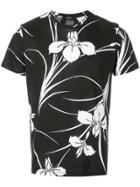 No21 Floral Print T-shirt - Black
