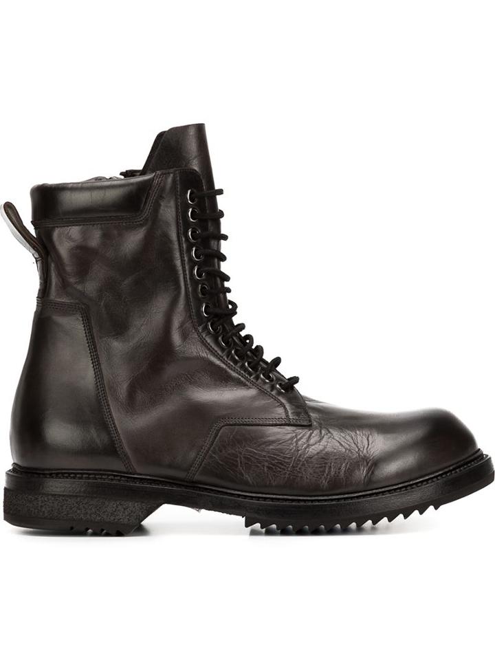 Rick Owens 'goodyear Flex' Boots
