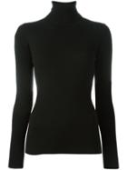 Odeeh Turtleneck Sweater, Women's, Size: 34, Black, Virgin Wool