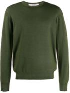 La Fileria For D'aniello Long Sleeve Jumper - Green