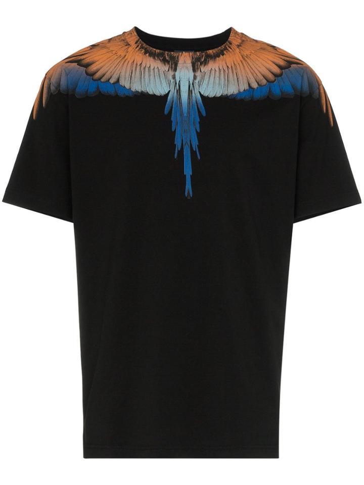 Marcelo Burlon County Of Milan Wings Short Sleeve Cotton T-shirt -