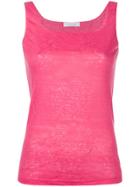 Cruciani Classic Tank Top - Pink & Purple