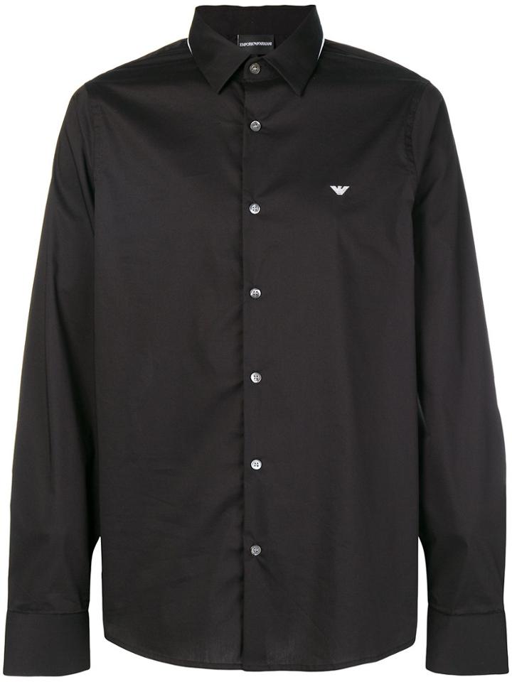 Emporio Armani Logo Shirt - Black