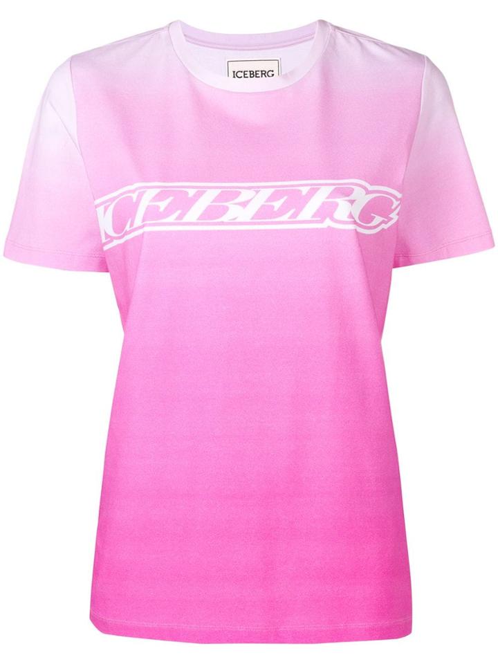 Iceberg Gradient T-shirt - Purple