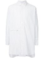 Jieda Striped Shirt - White