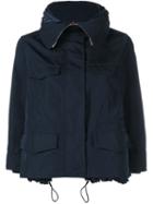 Moncler Short Hooded Parka With Pockets