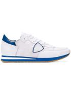 Philippe Model Contrast Patch Sneakers - White