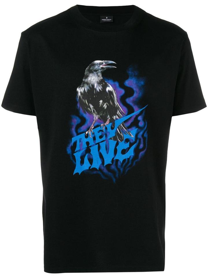 Marcelo Burlon County Of Milan Raven T-shirt - Black