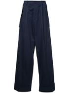 Charles Jeffrey Loverboy Wide-leg Trousers - Blue