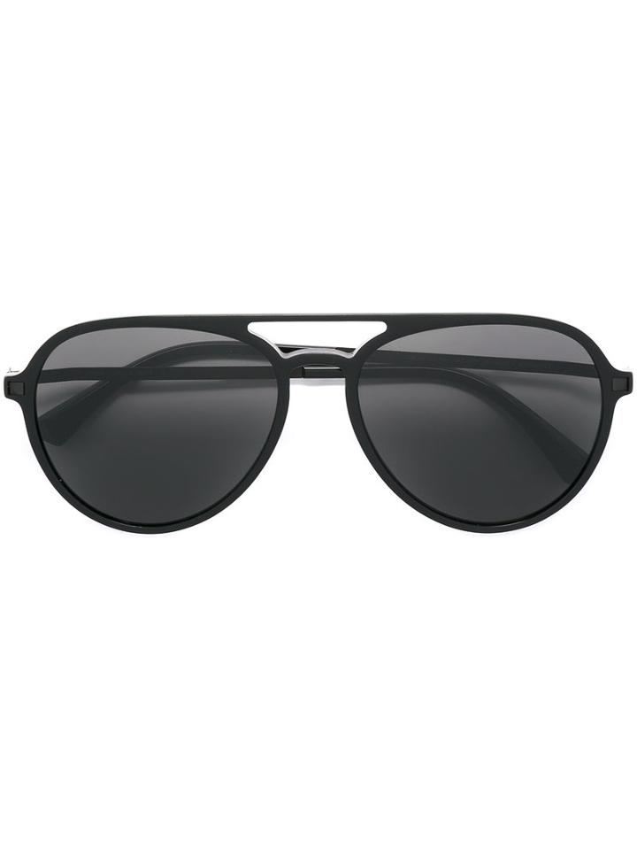Mykita - Sanuk Sunglasses - Unisex - Acetate/stainless Steel - One Size, Black, Acetate/stainless Steel