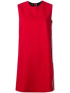Pinko Sleeveless Shift Dress - Red