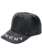 Givenchy Stencil Logo Print Baseball Cap - Black