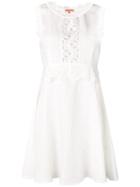 Ermanno Scervino Mini Lace Dress - 10602 Ivory