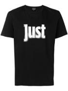 Just Cavalli Just Print T-shirt - Black