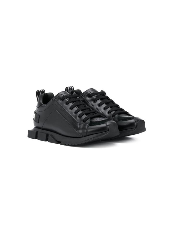Dolce & Gabbana Kids Chunky Sole Sneakers - Black