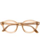 Tom Ford Eyewear Round Frame Glasses - Nude & Neutrals