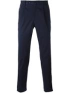 Incotex Tailored Trousers, Men's, Size: 54, Blue, Cotton