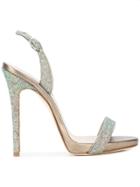 Giuseppe Zanotti Design Sophie Glitter Sandals - Metallic