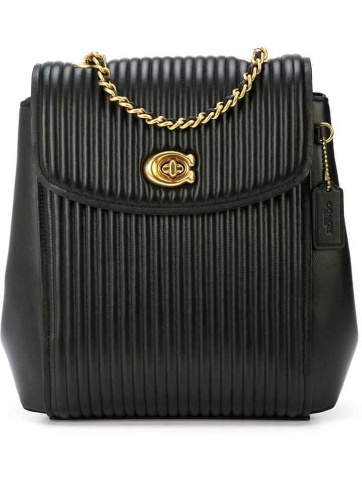 Coach Parker Backpack - Black