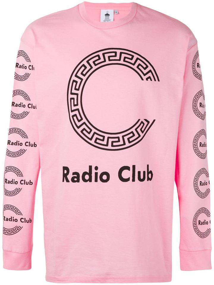 Carhartt - Wip X Pam Radio Sweatshirt - Men - Cotton - S, Pink/purple, Cotton