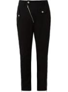 Amapô Straight Chino Trousers, Men's, Size: 48, Black, Cotton/spandex/elastane