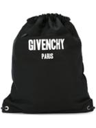Givenchy Paris Backpack, Black, Cotton/polyamide/polyester
