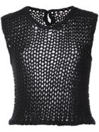 Giambattista Valli Knit Tank Top - Black