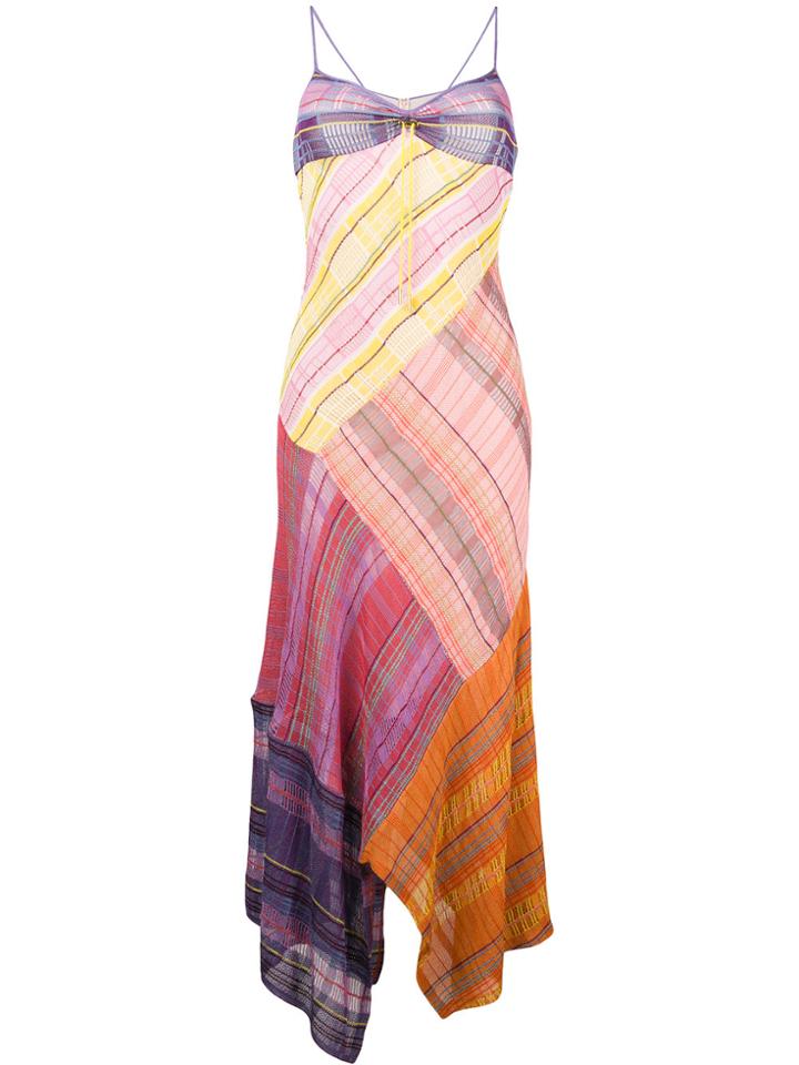 Peter Pilotto Check Patchwork Dress - Multicolour