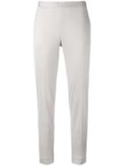 Fabiana Filippi - Tailored Trousers - Women - Cotton/polyester/spandex/elastane - 40, Grey, Cotton/polyester/spandex/elastane