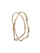 Acne Studios Double-loop Bracelet - Gold