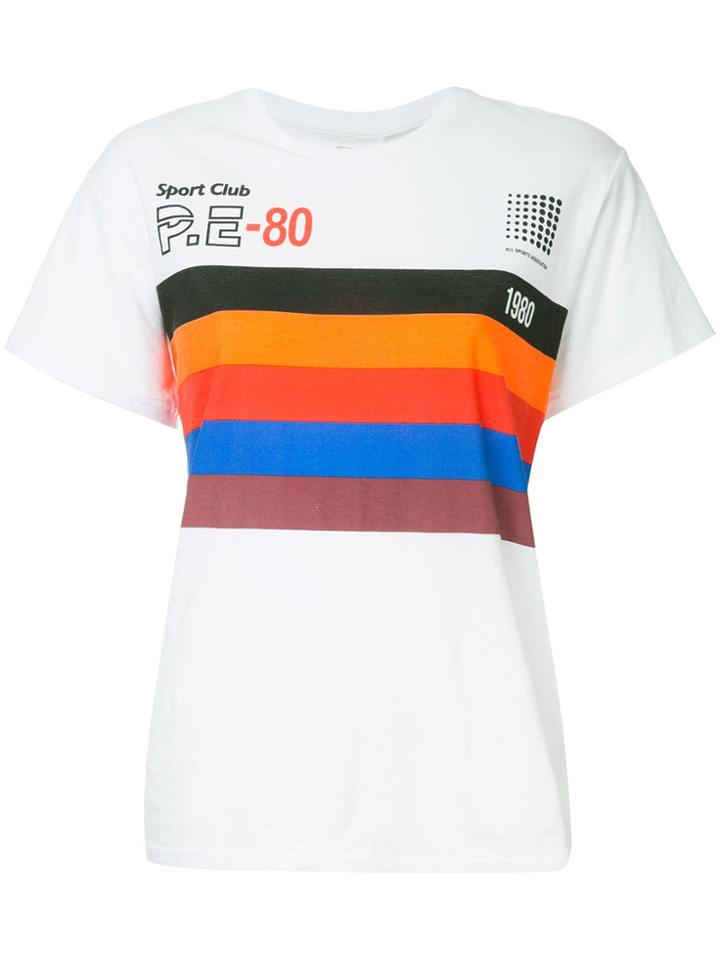 P.e Nation All Fired Up T-shirt - White