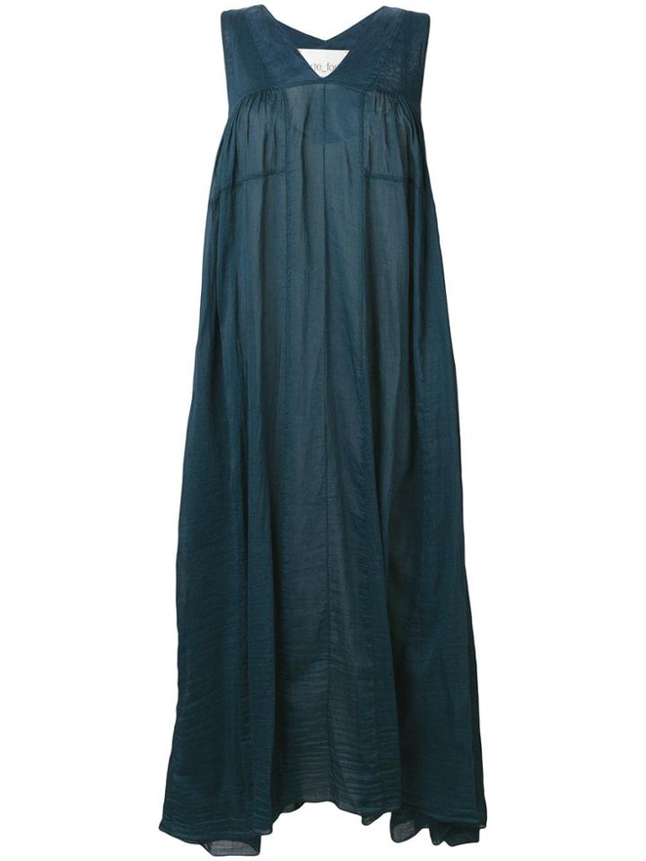 Forte Forte Cobalt Tunic Dress - Blue