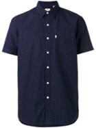 Levi's - Sunset Short Sleeved Shirt - Men - Cotton - M, Blue, Cotton