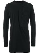 Rick Owens Drkshdw Longsleeved T-shirt, Men's, Size: M, Black, Cotton