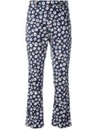 Incotex Printed Cropped Trousers