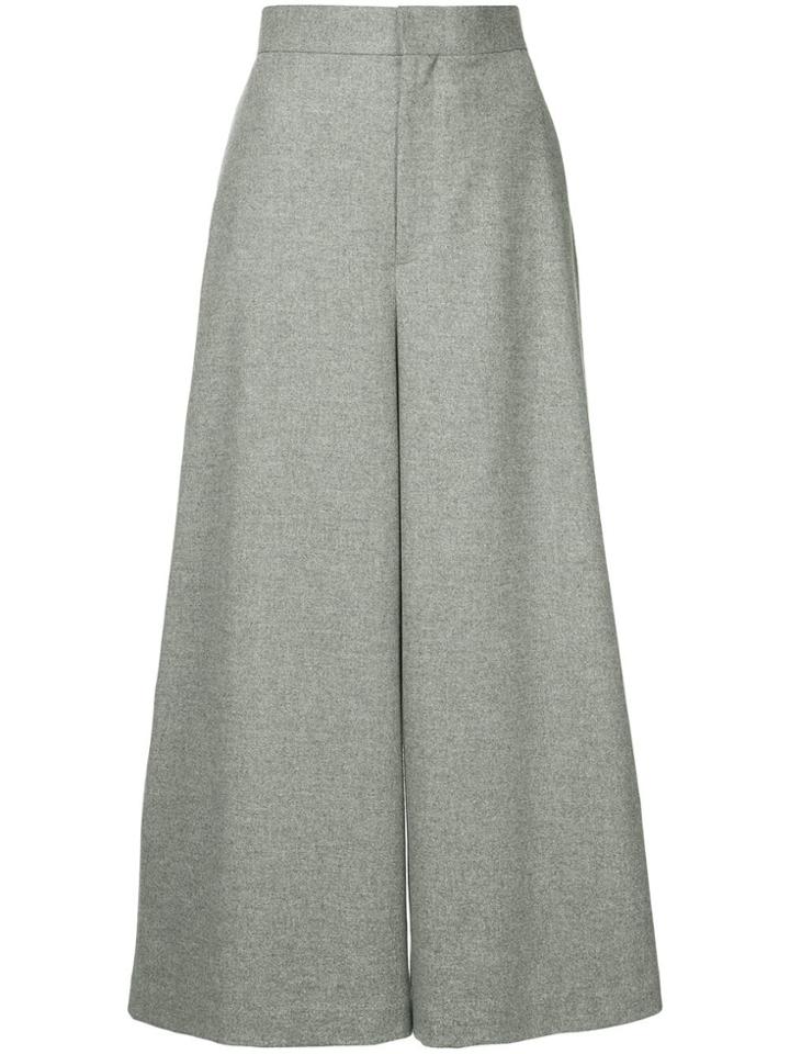 Enföld High-waist Palazzo Pants - Grey