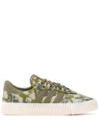 Adidas Camouflage Print Sneakers - Green