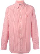 Polo Ralph Lauren Button-down Striped Shirt, Men's, Size: 15 1/2, White, Cotton