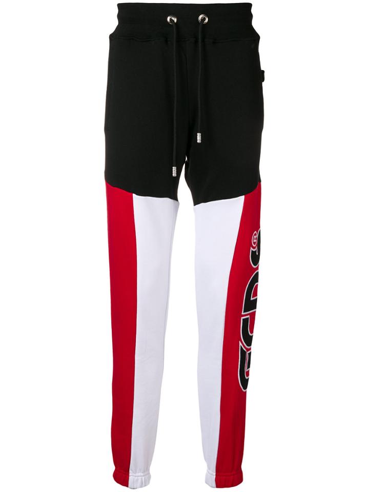 Gcds Colour Block Track Pants - Black