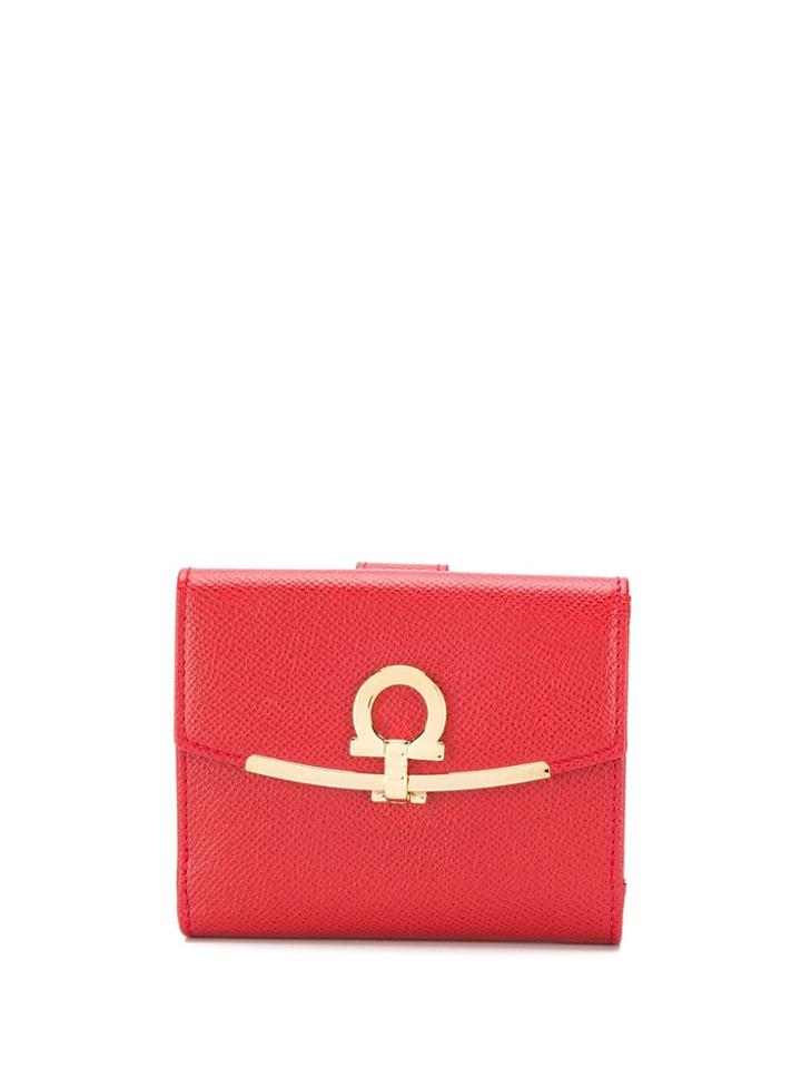 Salvatore Ferragamo Gancini Small Wallet - Pink