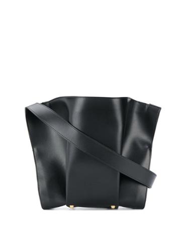 Giaquinto Leather Panelled Tote - Black