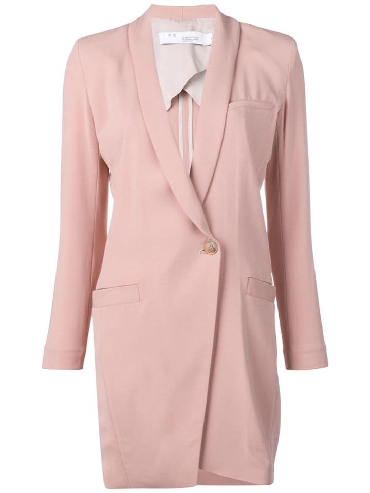 Iro Longsleeved Wrap Dress - Pink